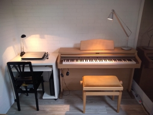 Pianoles praktijkruimte in Rotterdam