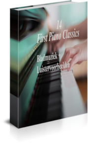 14 first piano classics bladmuziek