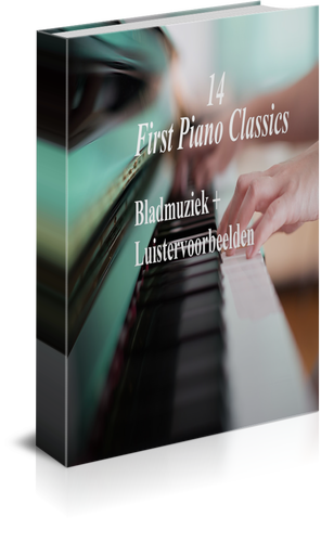 14 first piano classics bladmuziek