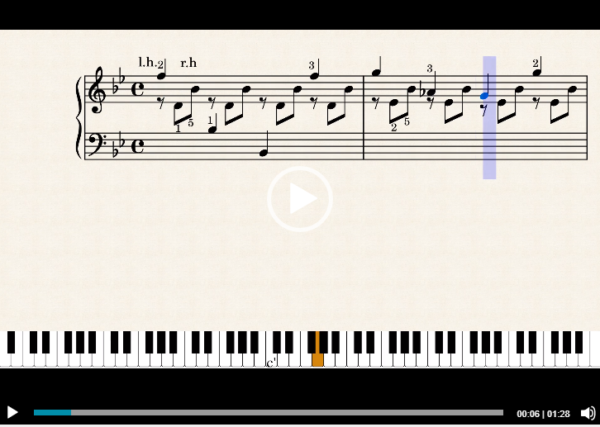 Bach Gigue VIDEO