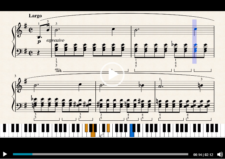 Chopin prelude 4 Video