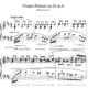 Chopin prelude 6 PDF sheet