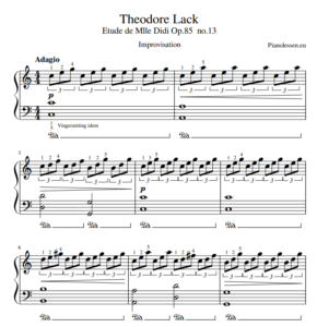 T. Lack etude 13