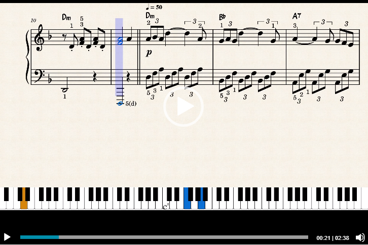 Schubert Standchen video piano