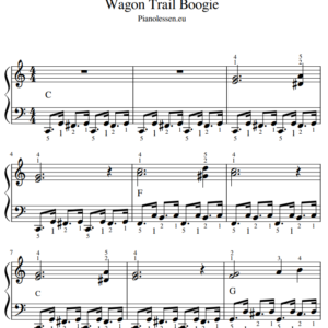 Boogie Woogie & Blues music sheet PDF
