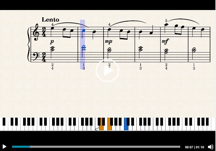 a sad mood VIDEO pianoles
