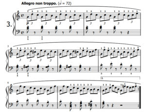 Czerny 30 etudes de Mecanisme Opus 849 no 3 Bladmuziek music sheet