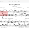 Duvernoy 6 Module & music sheet