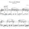 Fun on scales Ballade Bladmuziek PDF, Meespeeltrack & Video - Afbeelding 2