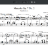 Chopin Mazurka Opus 7 no 2 PDF
