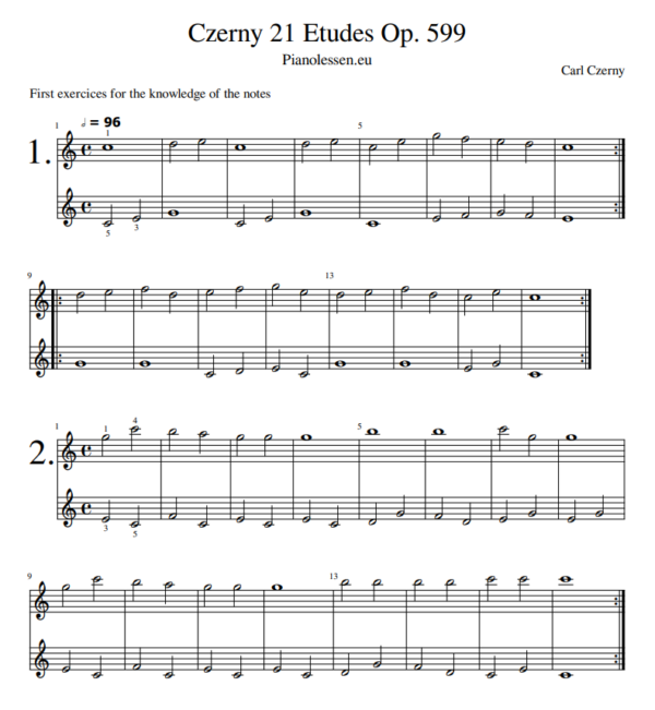 Czerney opus 599 PDF