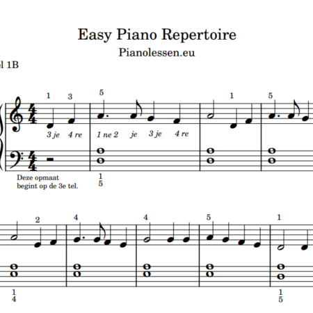 Easy repertoire PDF
