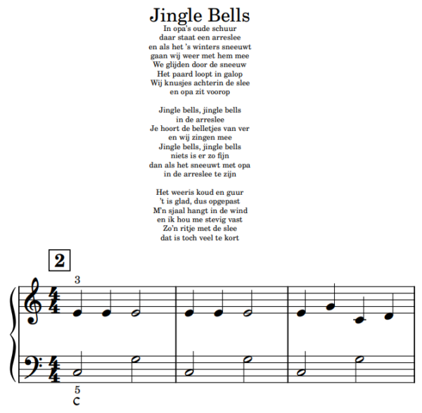 Jingle Bells PDF piano